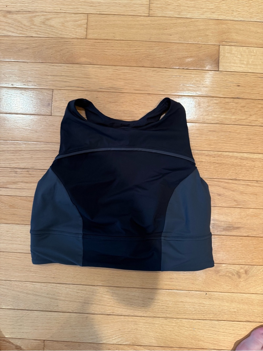 lululemon athletica Black graphite hike to swim matching set